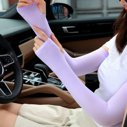 Two Pairs Of Sunscreen Cuff Arm Sleeves