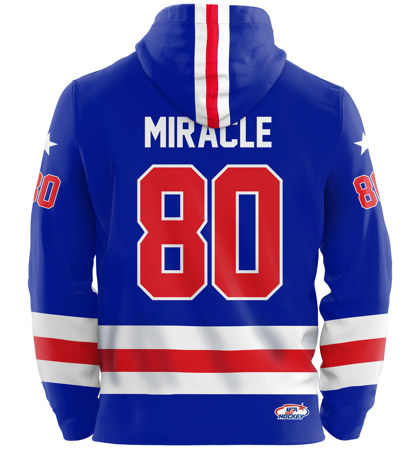 USA Hockey Miracle on Ice 1980 Authentic Royal Blue Youth Hoodie