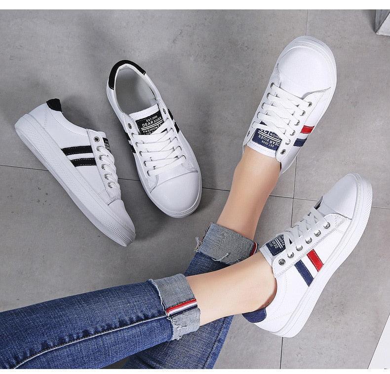 Women's Genuine Leather Sports Shoes