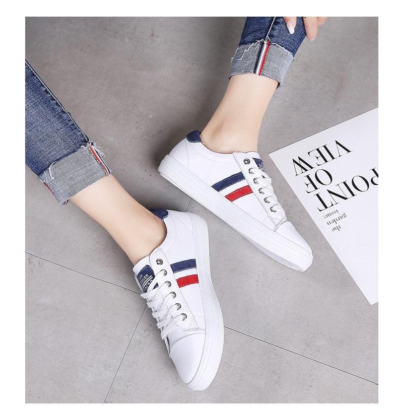 Women's Genuine Leather Sports Shoes