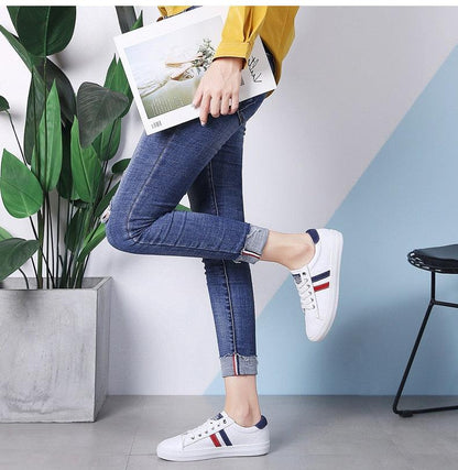 Women's Genuine Leather Sports Shoes